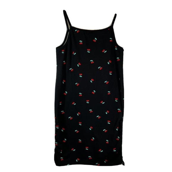 art class Other - Art Class Tank Dress Girls Sz‎ XL 14-16 Black w/ cherries-Straps-Pre-owned